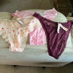 Victoria Secret undergarments NWT size large